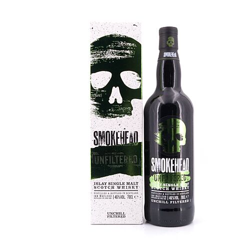 Ian Macleod Smokehead Unfiltered  0,70 Liter/ 46.0% vol Produktbild