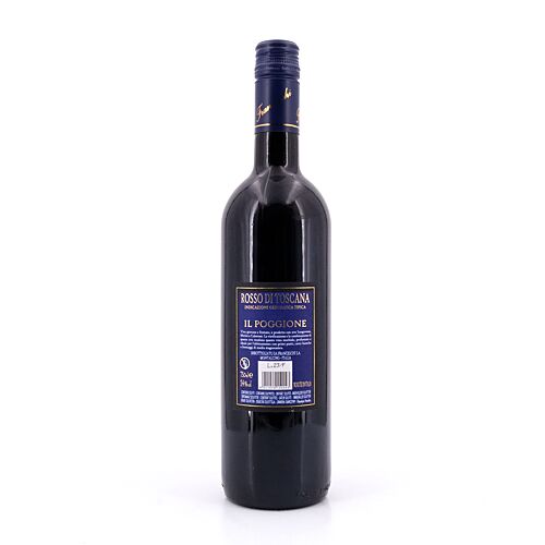 IL Poggione Toscana ROSSO IGT Jahrgang 2019 / 2021 mit 14%Vol. 0,750 Liter/ 13.0% vol Produktbild