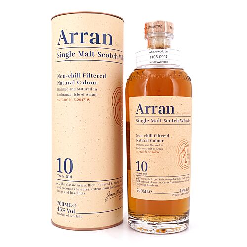 Isle of Arran 10 Jahre  0,70 Liter/ 46.0% vol Produktbild