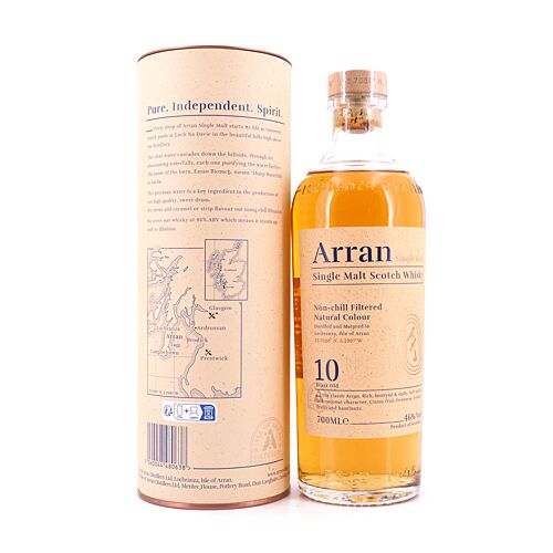 Isle of Arran 10 Jahre  0,70 Liter/ 46.0% vol Produktbild
