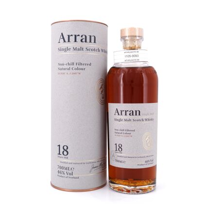 Isle of Arran 18 Jahre  0,70 Liter/ 46.0% vol