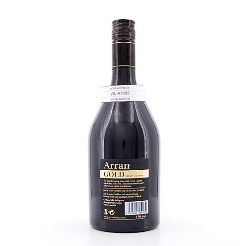 Isle of Arran Gold Cream Liqueur  0,70 Liter/ 17.0% vol Produktbild