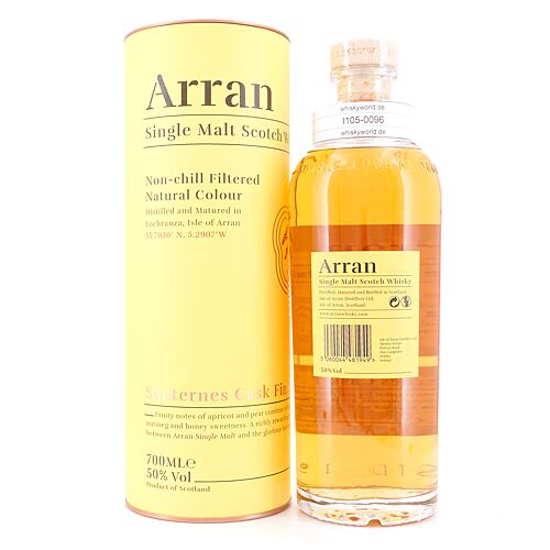 Isle of Arran Sauternes Cask Finish  0,70 Liter/ 50.0% vol Produktbild