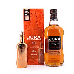 Isle of Jura 10 Jahre Geschenkset mit Hip Flask Produktbild