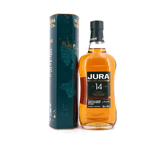 Isle of Jura 14 Jahre American Rye Cask Finish  0,70 Liter/ 40.0% vol Produktbild