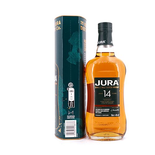 Isle of Jura 14 Jahre American Rye Cask Finish  0,70 Liter/ 40.0% vol Produktbild