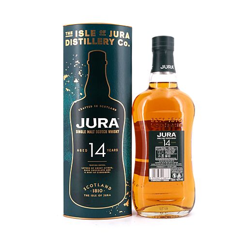 Isle of Jura 14 Jahre American Rye Cask Finish  0,70 Liter/ 40.0% vol Produktbild