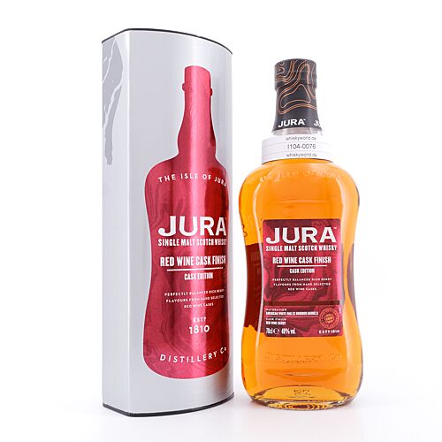 Isle of Jura Red Wine Cask Finish 0,70 Liter/ 40.0% vol Produktbild