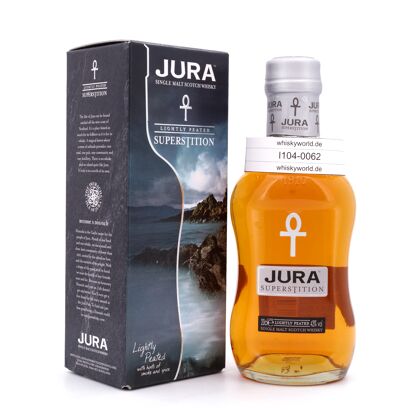 Isle of Jura Superstition lightly Peated Kleinflasche 0,20 Liter/ 43.0% vol