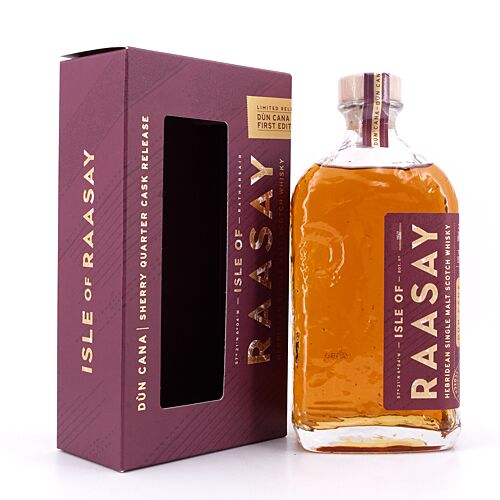 Isle of Raasay Dun Cana Sherry Quarter Cask  0,70 Liter/ 52.0% vol Produktbild