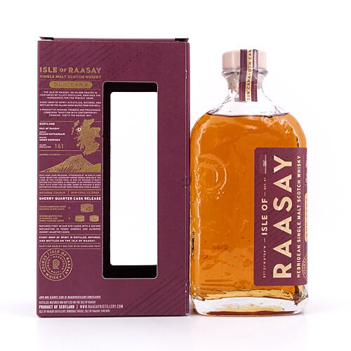 Isle of Raasay Dun Cana Sherry Quarter Cask  0,70 Liter/ 52.0% vol Produktbild