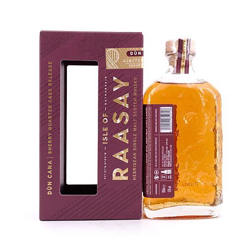 Isle of Raasay Dun Cana Sherry Quarter Cask  0,70 Liter/ 52.0% vol Produktbild
