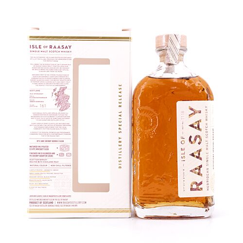 Isle of Raasay Special Release: Sherry Finish  0,70 Liter/ 52.0% vol Produktbild