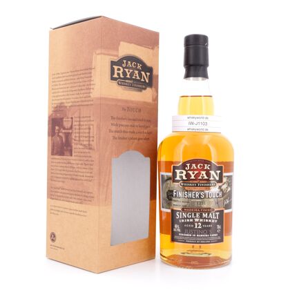 Jack Ryan Finisher`s Touch 12 Jahre Madeira Finish Single Malt Irish Whiskey 0,70 Liter/ 46.0% vol