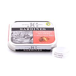 Jacques Gonidec Sardinen mit getrockneten BIO-Tomaten  Produktbild
