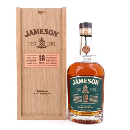 Jameson 18 Jahre  0,70 Liter/ 40.0% vol