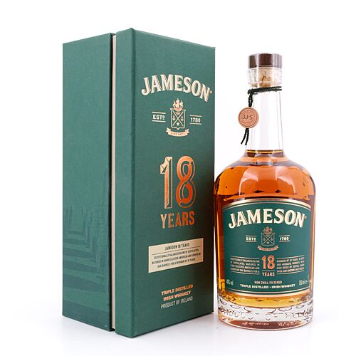 Jameson 18 Jahre  0,70 Liter/ 46.0% vol Produktbild