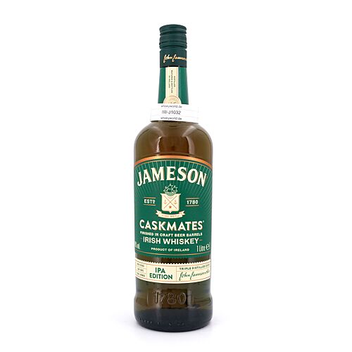 Jameson Caskmates IPA Edition finished in Craft Beer Barrels Literflasche 1 Liter/ 40.0% vol Produktbild