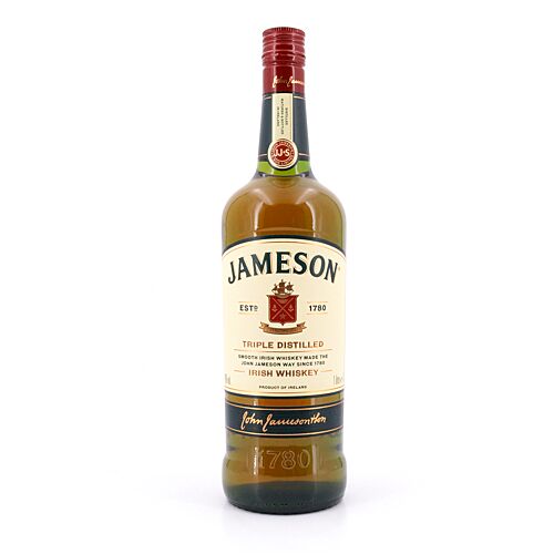 Jameson Irish Whiskey Literflasche 1 Liter/ 40.0% vol Produktbild
