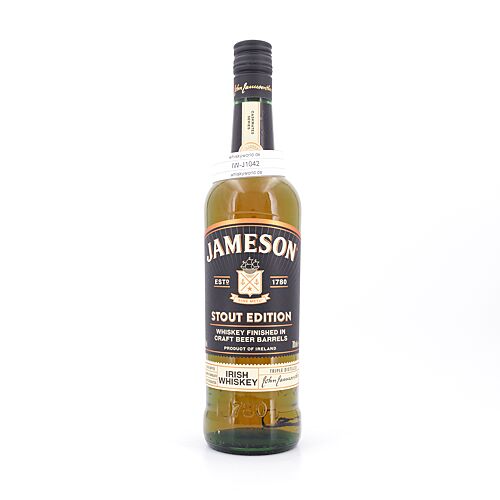 Jameson Stout Edition finished in Craft Beer Barrels finished in Craft Beer Barrels 0,70 Liter/ 40.0% vol Produktbild