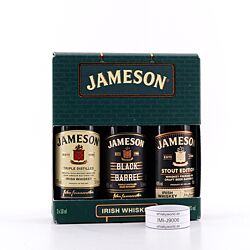 Jameson Tri-Pack Jameson Irish, Black Barrel & Stout Edition je 0,05l Produktbild