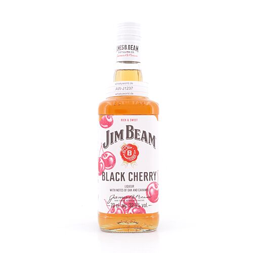 Jim Beam Black Cherry Liqueur 0,70 Liter/ 32.5% vol Produktbild