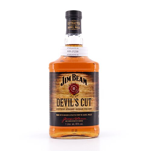 Jim Beam Devil`s Cut Literflasche 0,70 Liter/ 45.0% vol Produktbild