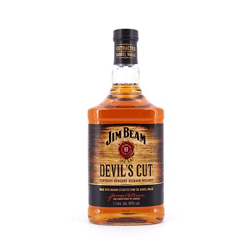 Jim Beam Devil`s Cut Literflasche 1 Liter/ 45.0% vol Produktbild