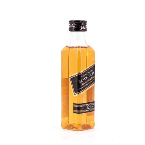 Johnnie Walker 12 Jahre Black Label Miniatur Black Label PET-Flasche 0,050 Liter/ 40.0% vol Produktbild
