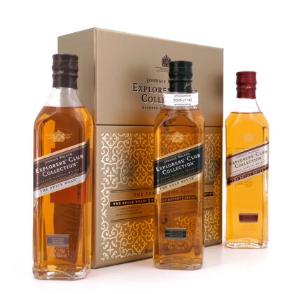 Johnnie Walker Johnnie Walkers Explorers Club Collection Trade Route Series (Spice, Gold, Royal je 0,20l) 0,60 Liter/ 40.0% vol