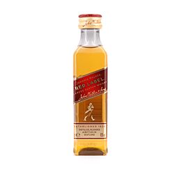 Johnnie Walker Red Label Miniatur PET-Flasche Produktbild