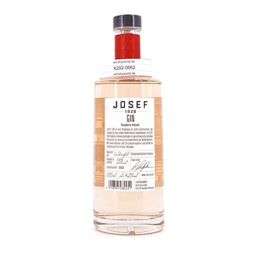 Josef-Gin Raspberry Infused Bavarian Gin 0,50 Liter/ 42.0% vol Produktbild