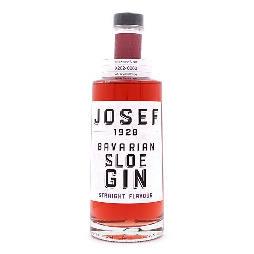 Josef-Gin Straight Flavour Sloe Bavarian Gin 0,50 Liter/ 25.0% vol Produktbild