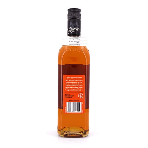 J.P.Wiser's 10 Jahre Tripple Barrel Canadian Whisky 0,70 Liter/ 40.0% vol Produktbild