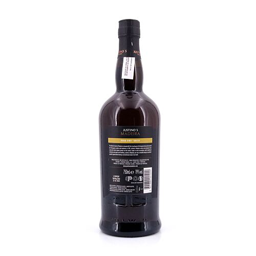 Justino`s East India Fine Dry Madeira  0,750 Liter/ 19.0% vol Produktbild