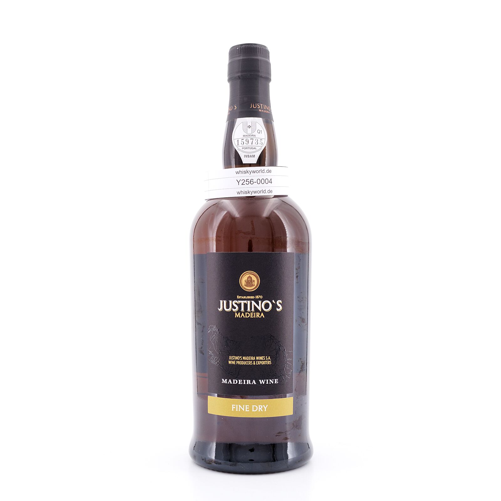 Justino`s Madeira Fine Dry 0,750 Liter/ 19.0% vol Justino`s Madeira Fine Dry 0,750 Liter/ 19.0% vol