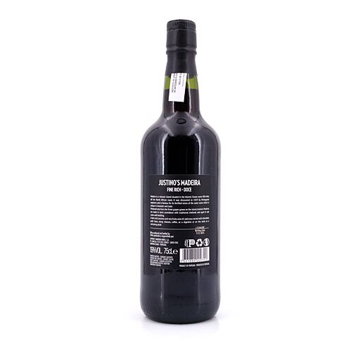 Justino`s Madeira Fine Rich  0,750 Liter/ 19.0% vol Produktbild
