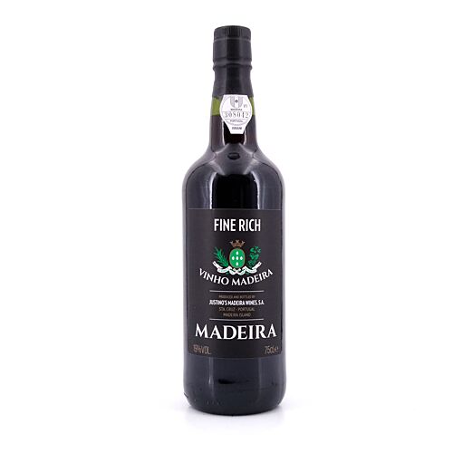 Justino`s Madeira Fine Rich  0,750 Liter/ 19.0% vol Produktbild