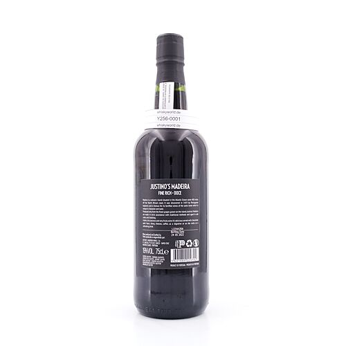 Justino`s Madeira Fine Rich  0,750 Liter/ 19.0% vol Produktbild