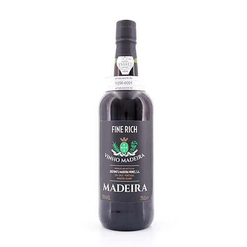 Justino`s Madeira Fine Rich  0,750 Liter/ 19.0% vol Produktbild