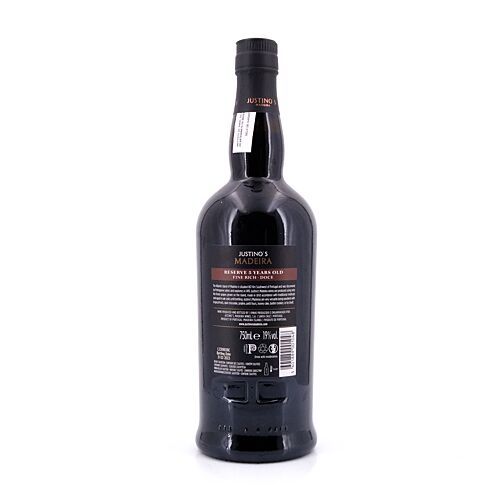 Justino`s Reserve Fine Rich 5 Jahre  0,750 Liter/ 19.0% vol Produktbild