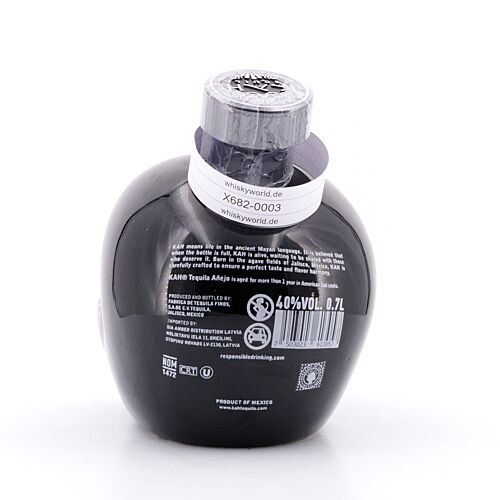 KAH Tequila Anejo Keramikflasche 0,70 Liter/ 40.0% vol Produktbild