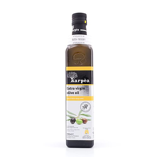 Karpea Natives Olivenöl Extra Virgin  0,50 Liter Produktbild