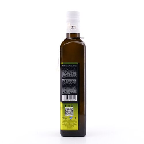 Karpea The Gold NAtives Olivenöl Extra Virgin Unfiltered 0,50 Liter Produktbild