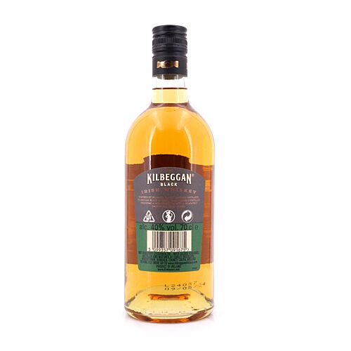 Kilbeggan Black Irish Whiskey  0,70 Liter/ 40.0% vol Produktbild