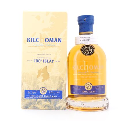 Kilchoman 100% Islay The 12th Edition  0,70 Liter/ 50.0% vol