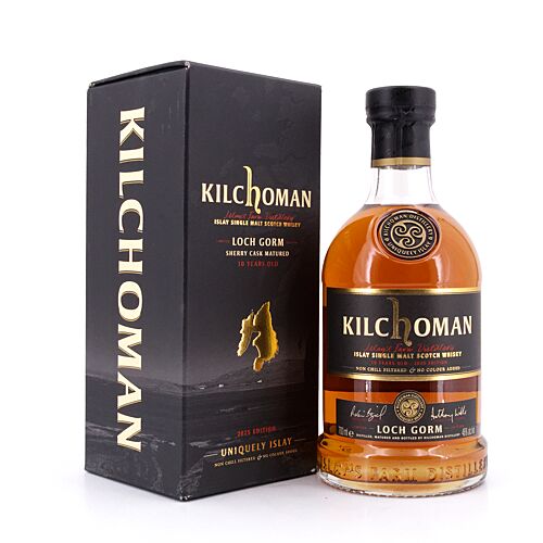 Kilchoman Loch Gorm 2025 10 Jahre Oloroso Sherry Butts 0,70 Liter/ 46.0% vol Produktbild