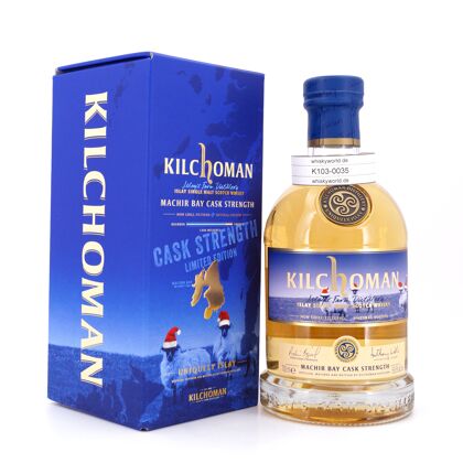 Kilchoman Machir Bay Cask Strength Christmas Release 0,70 Liter/ 58.6% vol