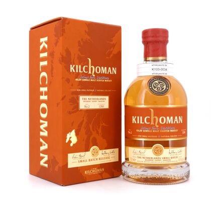 Kilchoman The Netherlands Small Batch 2 Bourbon, Sherry, Madeira 0,70 Liter/ 49.4% vol