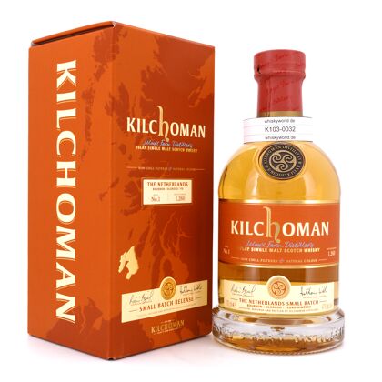 Kilchoman The Netherlands Small Batch 1 Bourbon / Oloroso / Pedro Ximénez 0,70 Liter/ 47.0% vol